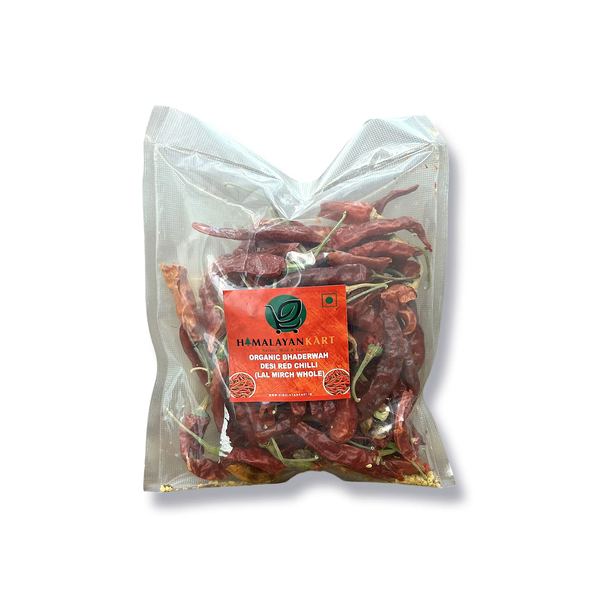 Himalayankart Organic Desi Red Chilli (Lal Mirchi Whole) 100 g